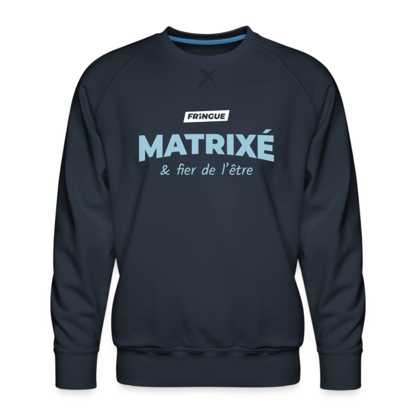 sweat ras du cou homme matrixé fr1ngue gta rp streamer merch gaming