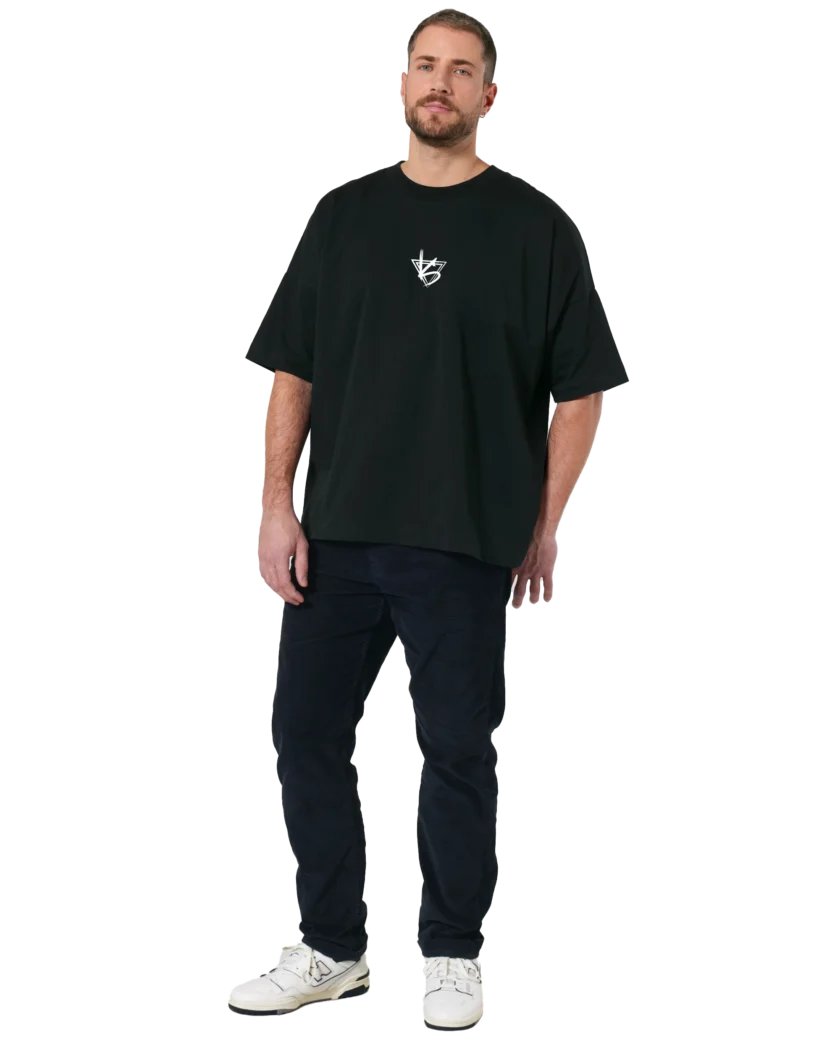 T-shirt bio Oversize noir Unisexe Kusa wow world of warcraft twitch français youtube streamer
