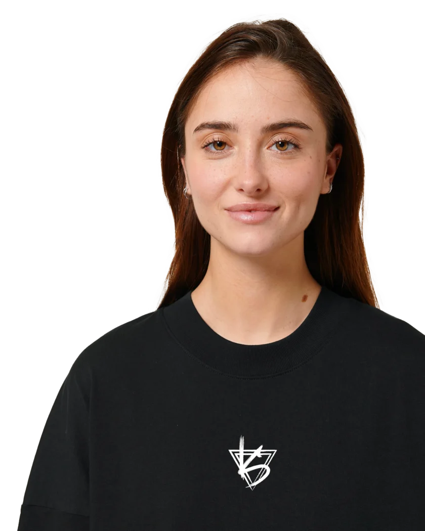 T-shirt bio Oversize noir Unisexe Kusa wow world of warcraft twitch français youtube streamer