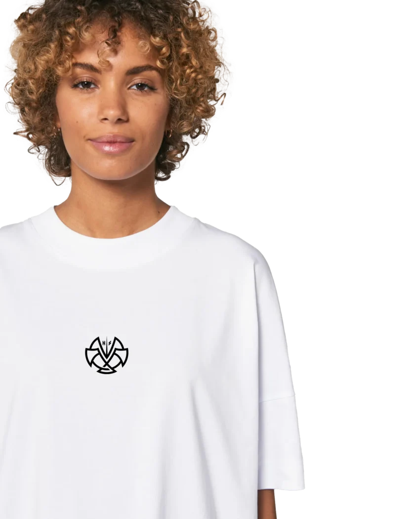 dhalen t-shirt bio oversize blanc unisexe twitch français youtube streamer fr1ngue