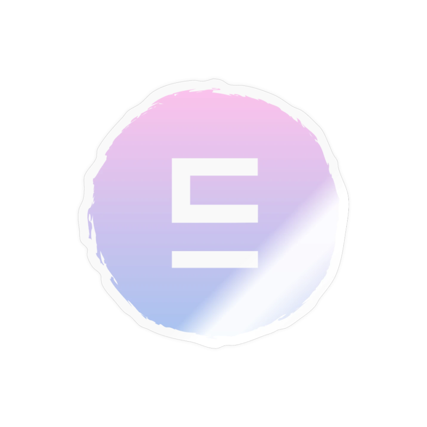 echyr sticker twitch français française youtube streamer fr1ngue Sticker coloré transparent Echyr
