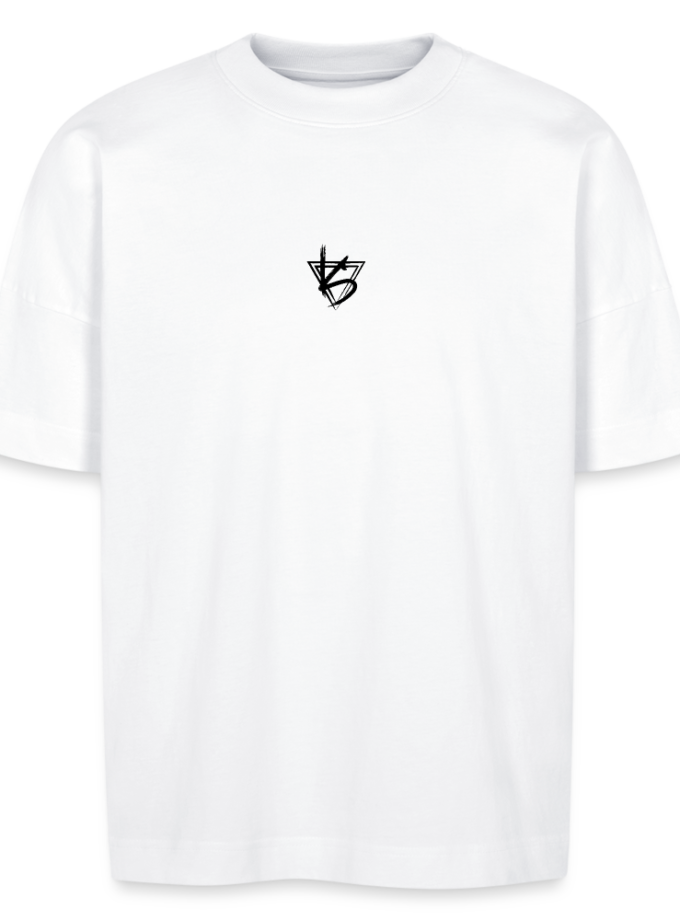 T-shirt bio Oversize blanc Unisexe Kusa