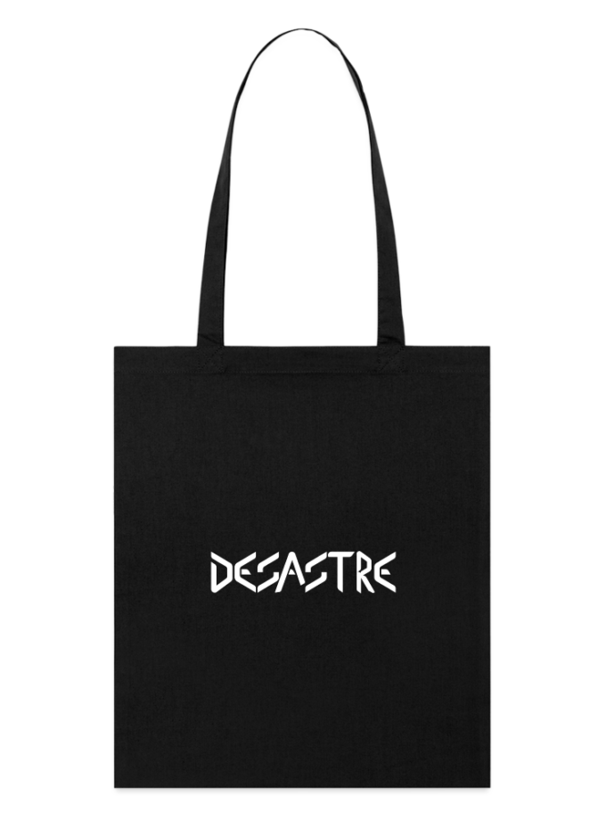Tote bag bio noir Desastre