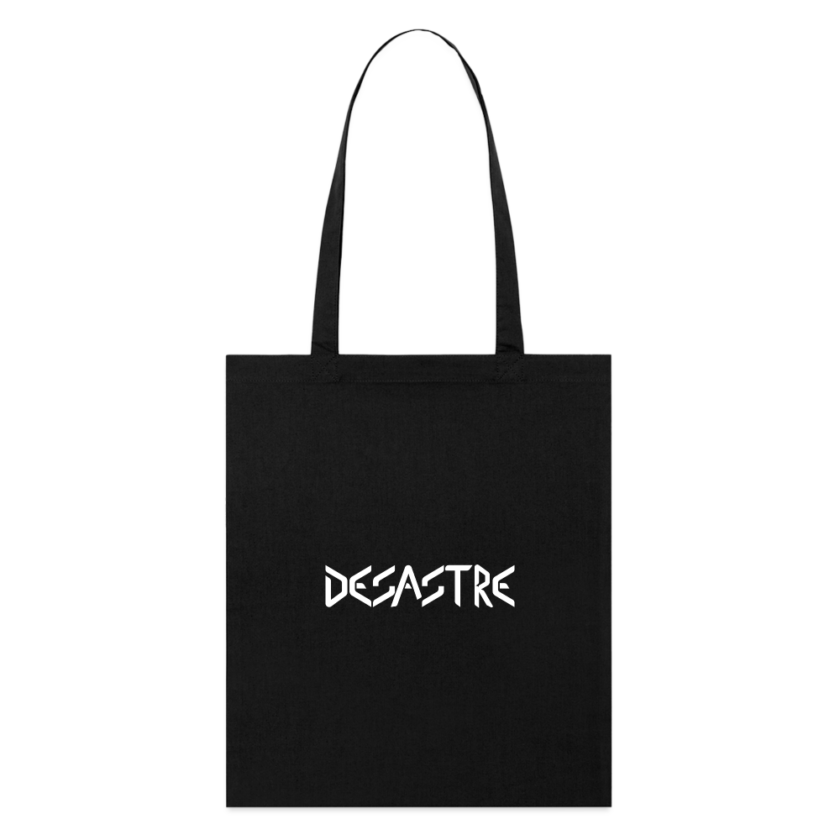 Tote bag bio noir Desastre