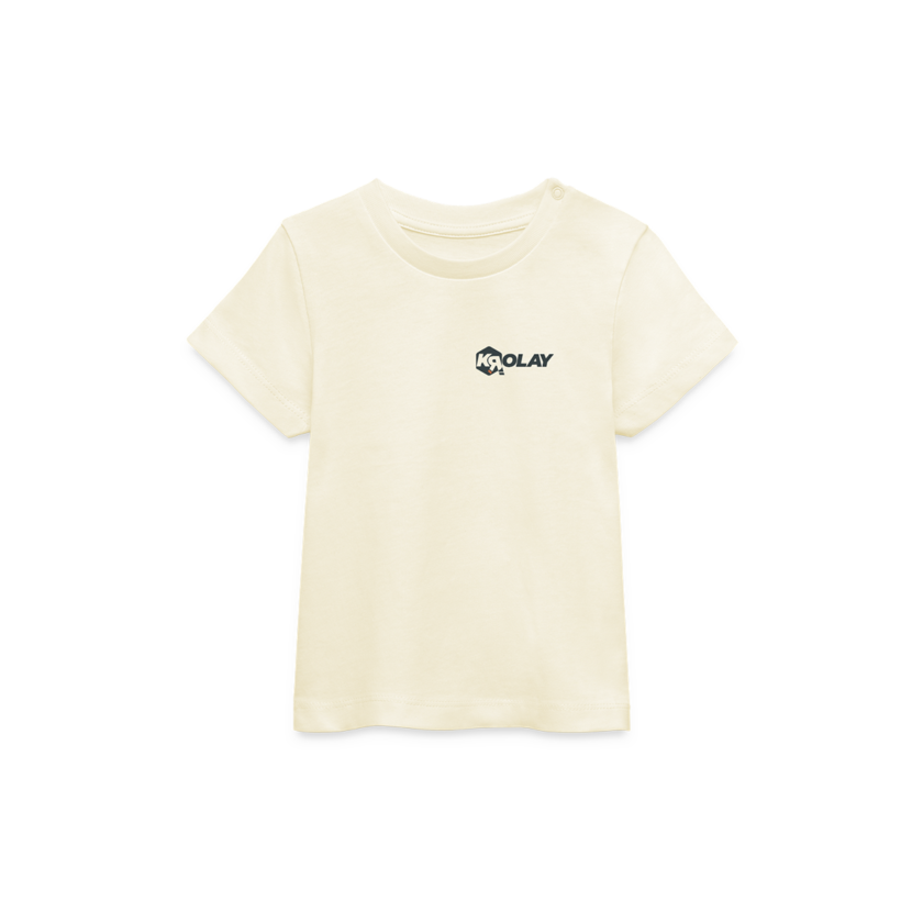 T-shirt bio beige Bébé Krolay fr1ngue twitch streamer rust français france