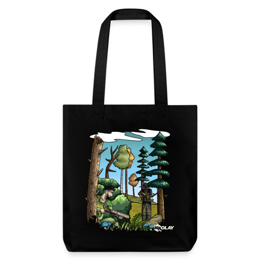 Tote bag épais recyclé Fougère Krolay Fr1ngue streamer rust merch vêtement twitch