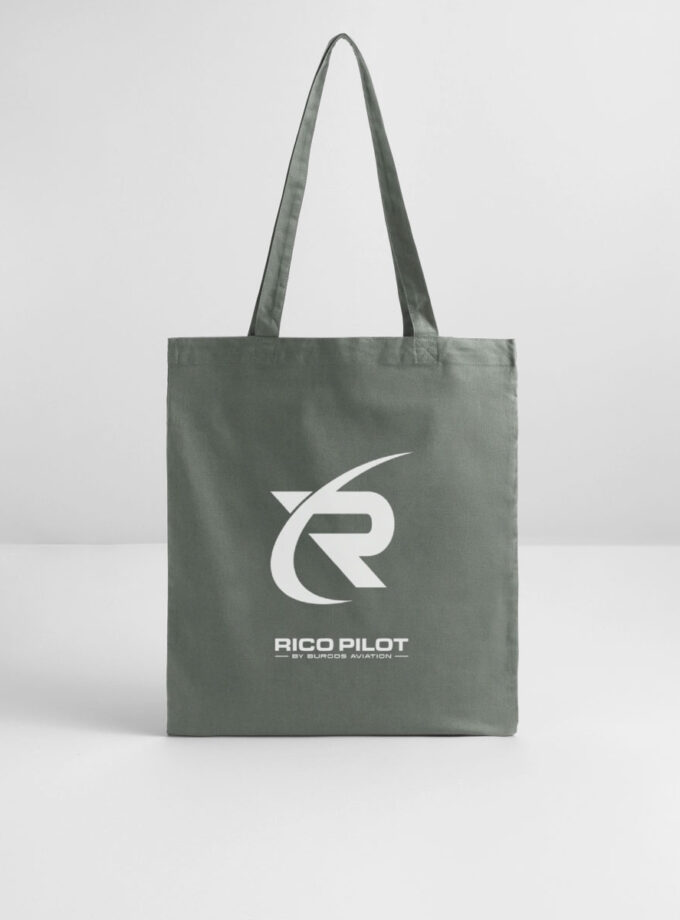 Tote bag bio charbon RicoPilot