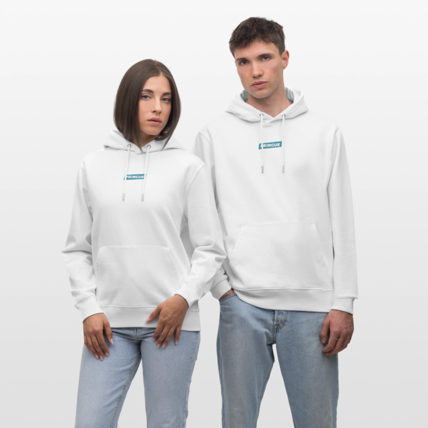 Sweat à capuche épais bio blanc Unisexe Matrixé Fr1ngue GTA RP