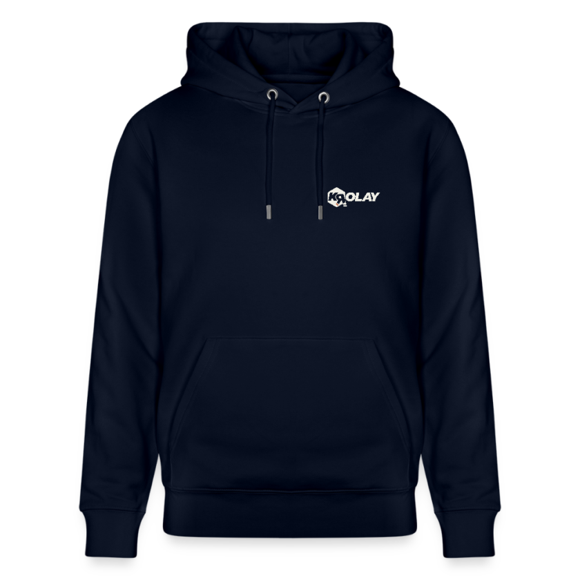 Sweat à capuche épais bio marine Unisexe Krolay