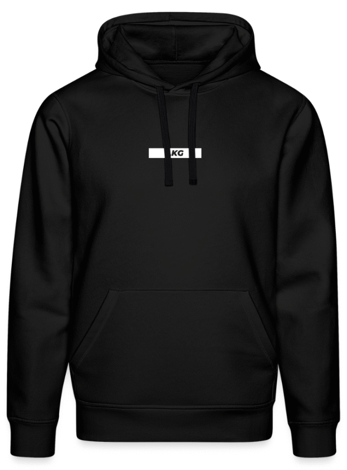 Sweat à capuche bio noir Unisexe Likywind