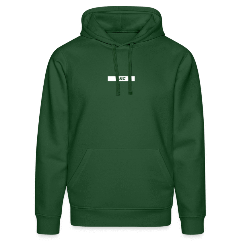 Sweat à capuche bio vert Unisexe Likywind