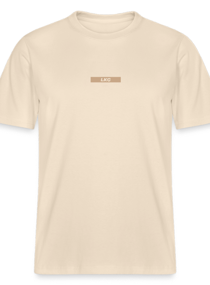 T-shirt bio crème Décontracté Unisexe Likywind
