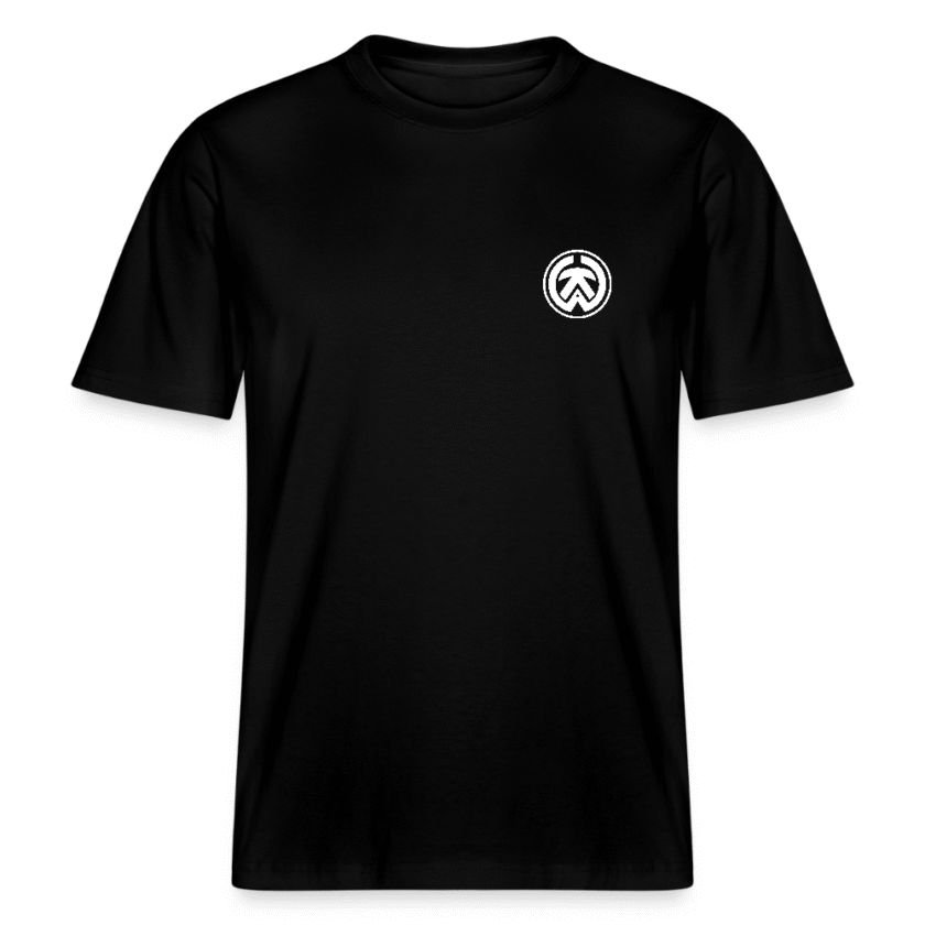 T-shirt bio noir Unisexe Warkik