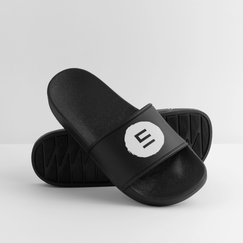 Claquettes noires Homme Echyr – Image 2