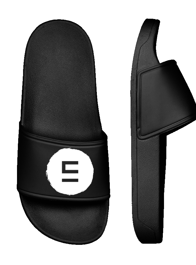 Claquettes noires Femme Echyr