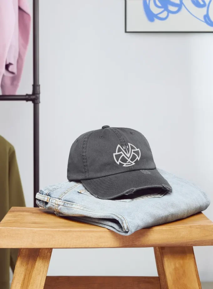 Casquette profil bas Destroyed Dhalen