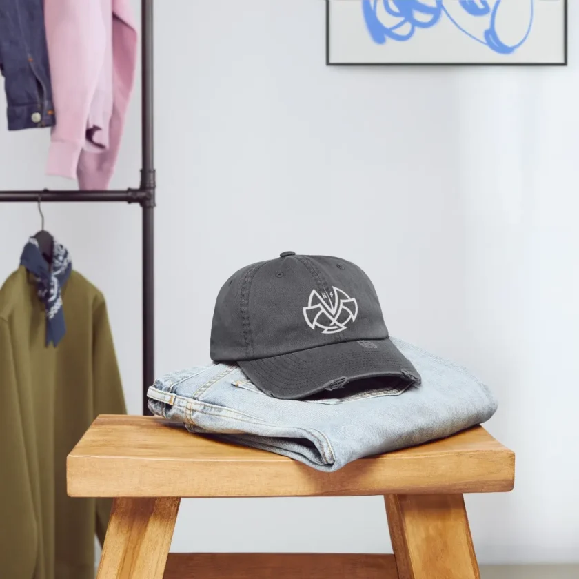 Casquette profil bas Destroyed Dhalen