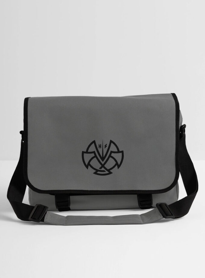 Sac à bandoulière gris Dhalen