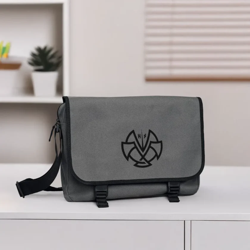 Sac à bandoulière gris Dhalen