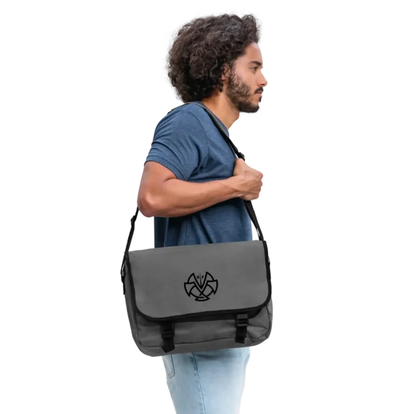 Sac à bandoulière gris Dhalen