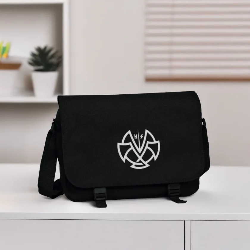 Sac à bandoulière noir Dhalen