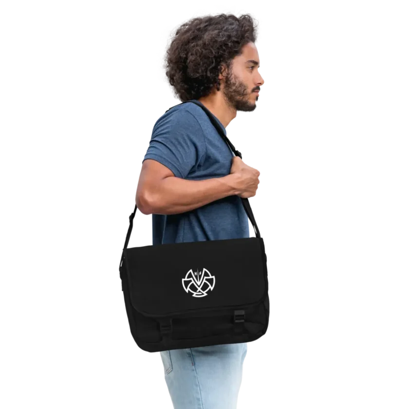 Sac à bandoulière noir Dhalen