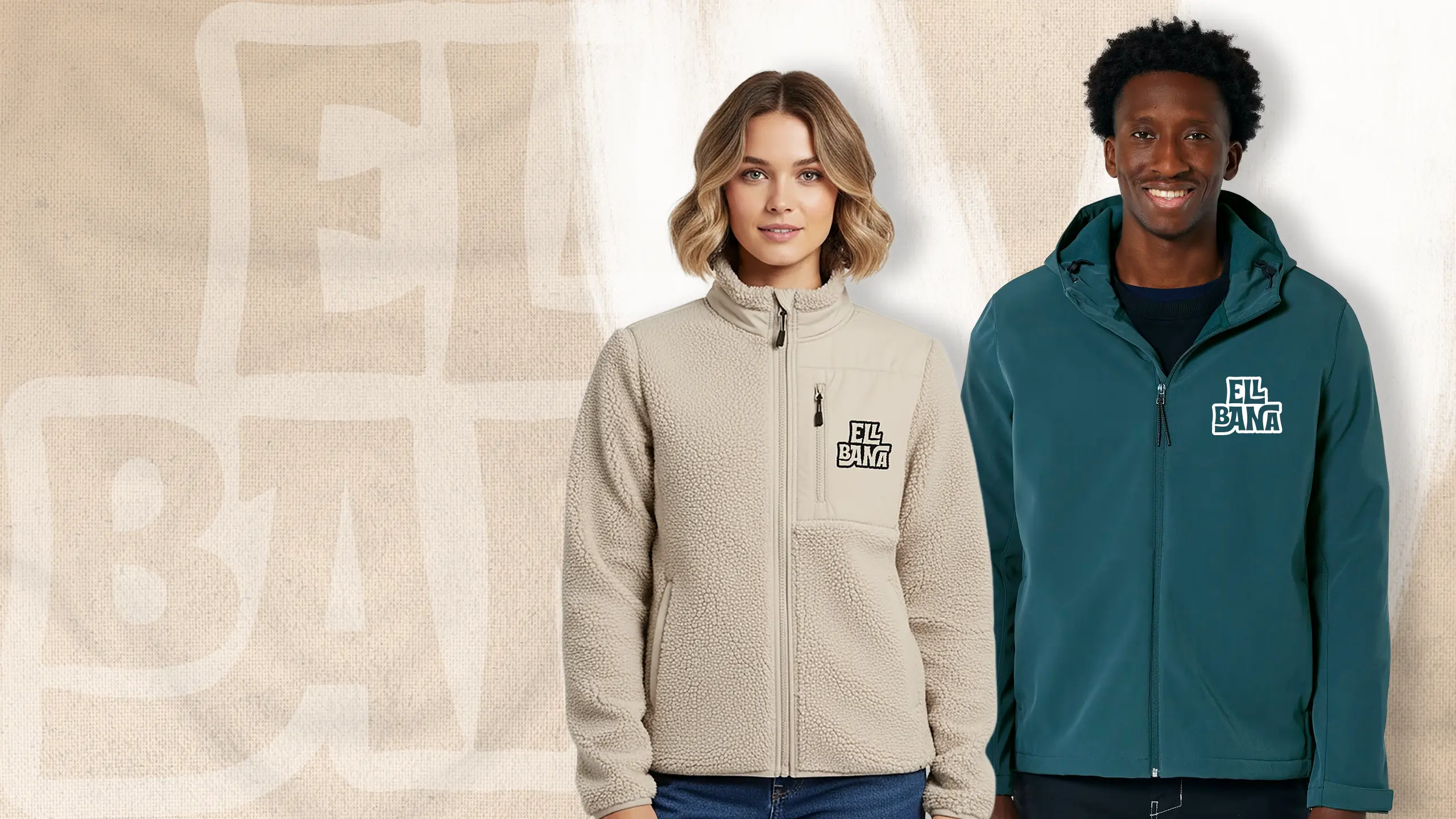 ellbana collection merch fr1ngue veste