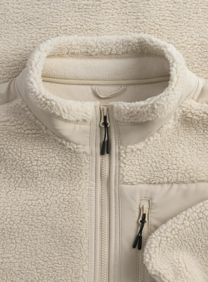 Veste Sherpa Unisexe Ellbana twitch merch vetement stream streamer streameuse français fr1ngue