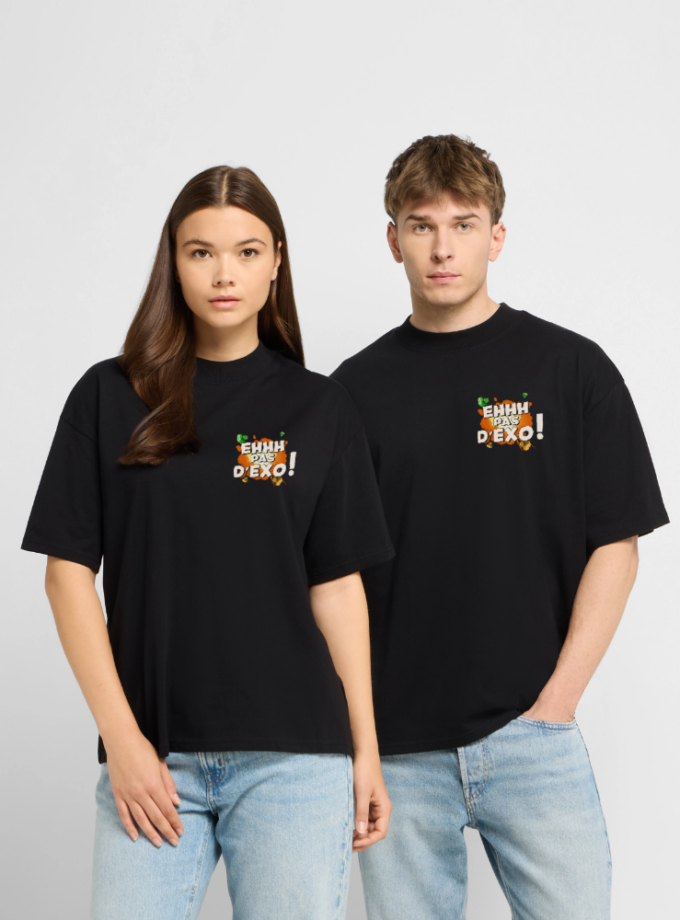 T-shirt bio Oversize Unisexe Ehhh Pas D'exo Walkyrip Dofus fr1ngue merch stream twith streamer