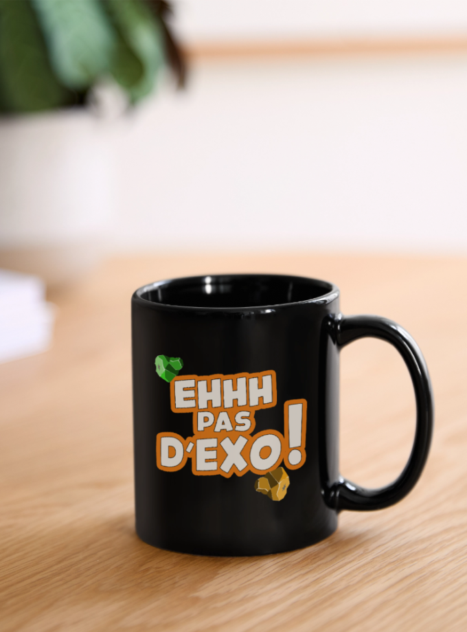 Mug noir Walkyrip Dofus fr1ngue merch stream twith streamer