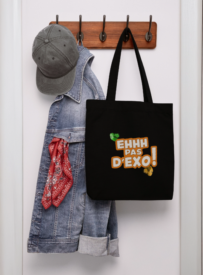 Tote bag épais bio Walkyrip Dofus fr1ngue merch stream twith streamer